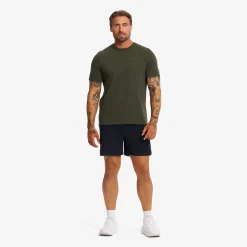 Performance Soft Mesh T-shirt Herren Forest Night