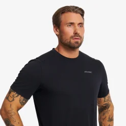 Performance Soft Mesh T-shirt Herren Black