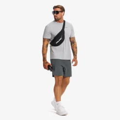 Performance Soft Mesh T-shirt Herren Alloy Grey