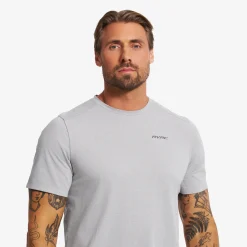 Performance Soft Mesh T-shirt Herren Alloy Grey