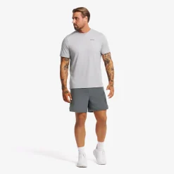 Performance Soft Mesh T-shirt Herren Alloy Grey