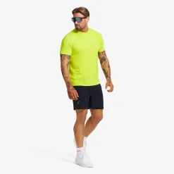 Performance Soft Mesh T-shirt Herren Evening Primrose