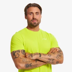 Performance Soft Mesh T-shirt Herren Evening Primrose