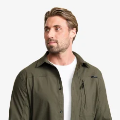 Preparation Stretch Shirt Herren Kambaba Green