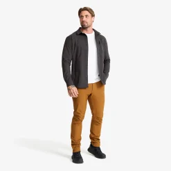 Preparation Stretch Shirt Herren Anthracite