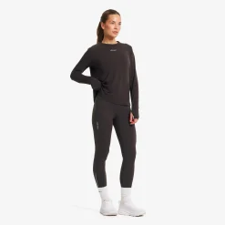 Progress Active Soft Long-sleeved T-shirt Damen Espresso