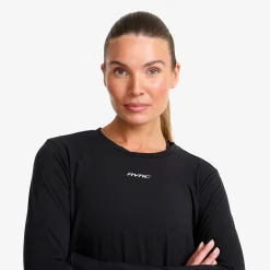 Progress Active Soft Long-sleeved T-shirt Damen Black