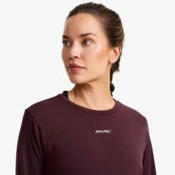 Progress Active Soft Long-sleeved T-shirt Damen Winetasting