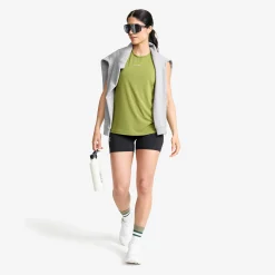 Progress Active Soft Tank Top Damen Calliste Green