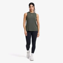 Progress Active Soft Tank Top Damen Kambaba Green