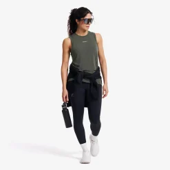 Progress Active Soft Tank Top Damen Kambaba Green