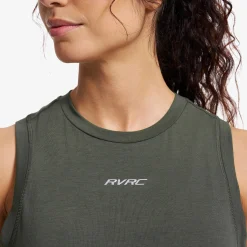 Progress Active Soft Tank Top Damen Kambaba Green