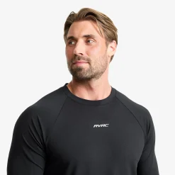 Pulse Running Long-sleeved T-shirt Herren Black