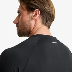 Pulse Running Long-sleeved T-shirt Herren Black