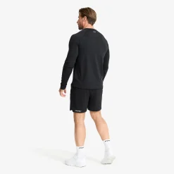 Pulse Running Long-sleeved T-shirt Herren Black