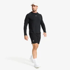 Pulse Running Long-sleeved T-shirt Herren Black