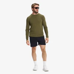 Pulse Running Long-sleeved T-shirt Herren Dark Olive