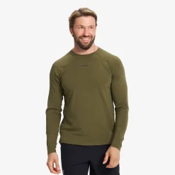 Pulse Running Long-sleeved T-shirt Herren Dark Olive