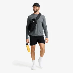 Pulse Running Long-sleeved T-shirt Herren Turbulence Blue