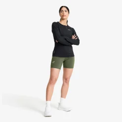 Pulse Running Long-Sleeved T-Shirt Damen Black