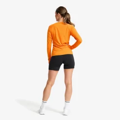 Pulse Running Long-Sleeved T-Shirt Damen Desert Sun