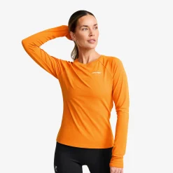 Pulse Running Long-Sleeved T-Shirt Damen Desert Sun