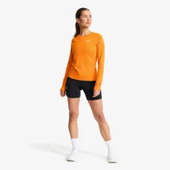 Pulse Running Long-Sleeved T-Shirt Damen Desert Sun