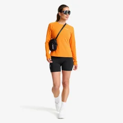 Pulse Running Long-Sleeved T-Shirt Damen Desert Sun