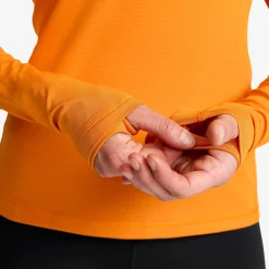 Pulse Running Long-Sleeved T-Shirt Damen Desert Sun