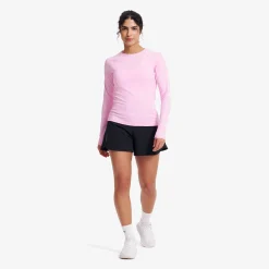Pulse Running Long-Sleeved T-Shirt Damen Bright Pink