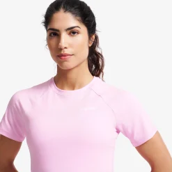 Pulse Running T-shirt Damen Bright Pink