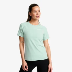 Pulse Running T-shirt Damen Gray Mist