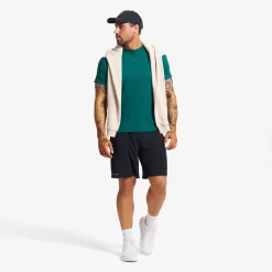 Pulse Running T-shirt Herren Deep Teal