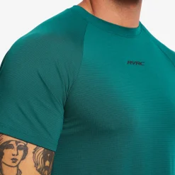 Pulse Running T-shirt Herren Deep Teal