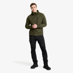 Pure Softshell Jacket Herren Forest Night