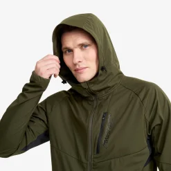 Pure Softshell Jacket Herren Forest Night