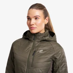Radical Insulate Jacket Damen Grape Leaf/Forest Night