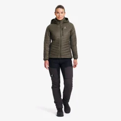 Radical Insulate Jacket Damen Grape Leaf/Forest Night