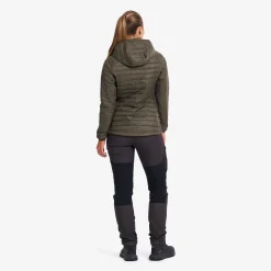 Radical Insulate Jacket Damen Grape Leaf/Forest Night