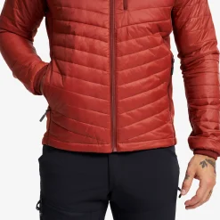 Radical Insulate Jacket Herren Rusty Orange/Smoked Paprika
