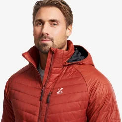 Radical Insulate Jacket Herren Rusty Orange/Smoked Paprika