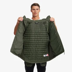Radical Insulate Jacket Herren Grape Leaf/Forest Night