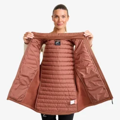 Radical Insulate Vest Damen Pink Mahogany
