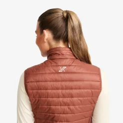 Radical Insulate Vest Damen Pink Mahogany
