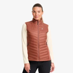 Radical Insulate Vest Damen Pink Mahogany