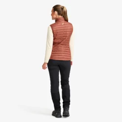 Radical Insulate Vest Damen Pink Mahogany