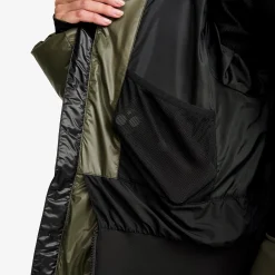 Raise Puffer Ski Jacket Damen Kambaba Green