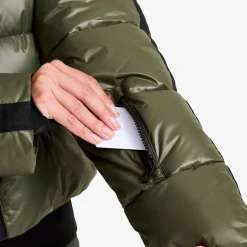 Raise Puffer Ski Jacket Damen Kambaba Green