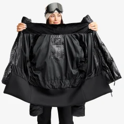 Raise Puffer Ski Jacket Damen Black