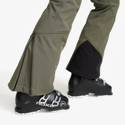 Raise Softshell Ski Pants Damen Kambaba Green